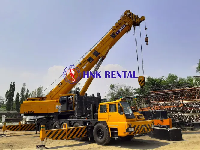 Sewa Telescopic Truck Crane  kawasan industri jababeka
